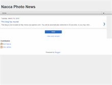 Tablet Screenshot of news.naccaphoto.com